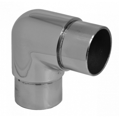 Spojka rohová na trubku ø42.4mm, leštená nerez AISI304