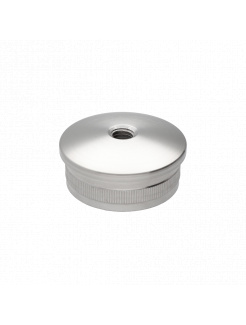 Spodok držiaka na trubku ø42.4mm, brúsená nerez AISI304