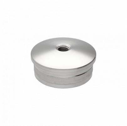 Spodok držiaka na trubku ø42.4mm, brúsená nerez AISI304