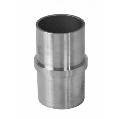 Spojka priama na trubku ø42.4mm, brúsená nerez AISI316