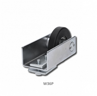 Nábehové koliesko pre samonosnú bránu, profil 70x70x4mm