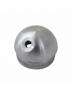Spodok držiaka na trubku ø42.4mm, závit M8, brúsená AISI304