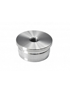 Spodok držiaka madla, M8 na trubku ø33.7mm, AISI304