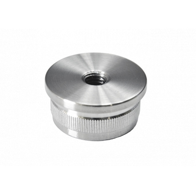Spodok držiaka madla, M8 na trubku ø33.7mm, AISI304