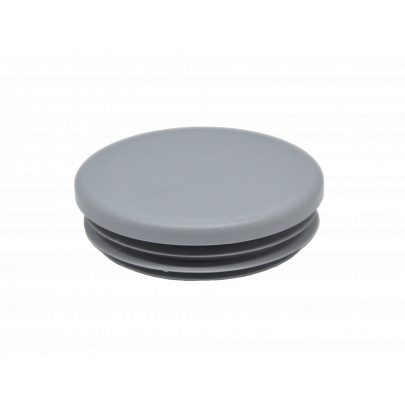 Vnútorná krytka guľatá D-42.4mm plastová, šedá