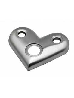 Nadpájacia platňa na trubku ø42.4mm, brúsená AISI316