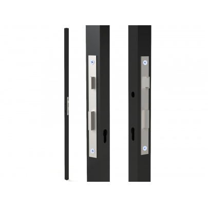 Profil 40x40x2mm H-2000mm so zámkom ZM90/40H, ľavý