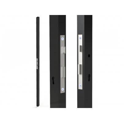 Profil 60x40x2mm H-2000mm so zámkom ZM90/50H, pravý