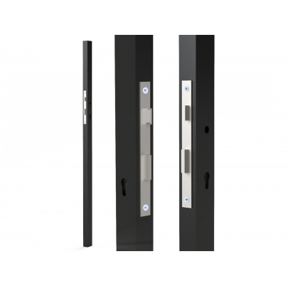 Profil 60x40x2mm H-1500mm so zámkom ZM90/50H, pravý