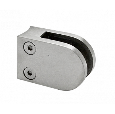 Svorka na trubku ø33.7mm, sklo 6-8.76mm, brúsená AISI304