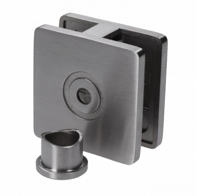 Svorka priama na trubku, sklo 8-12.76mm, brúsená AISI304