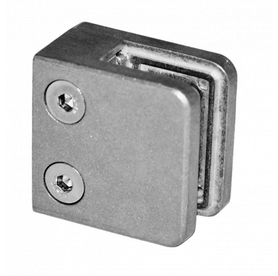 ZAMAK svorka plochá, sklo 6-10.76mm, bez úpravy