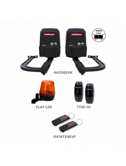 LiftMaster sada pre dvojkrídlovú bránu do 2.5m/krídlo, pohon s kĺbovým ramenom