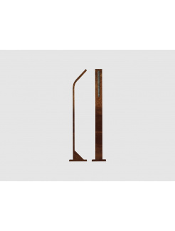 Vonkajšie LED osvetlenie STIK M, farba CORTEN, H-750mm