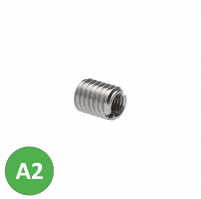 Nerezová závitová vložka, M8 -> M5