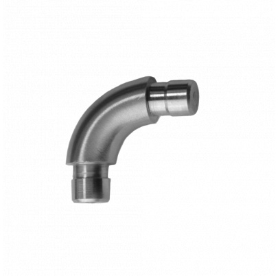 Spoj oblúkový 90° (plný materiál) na trubku ø12mm, AISI304