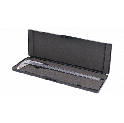DOPREDAJ Posuvné meradlo s hĺbkomerem KINEX 200 mm, 0,02 mm, aretácia skrutkou, paralelné vedenie, monoblok, TOP QUALITY, DIN 862