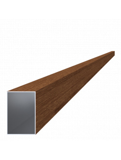 Jokel 60x40x1mm, L-6000mm, práškový lak, štruktúra ORECH