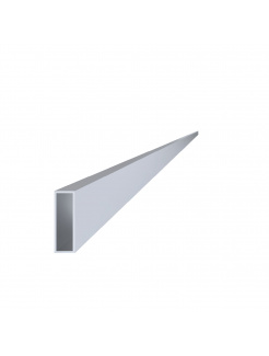 Poškodený jokel 60x20x1.2mm, L-6000mm, hliník bez povrchovej úpravy