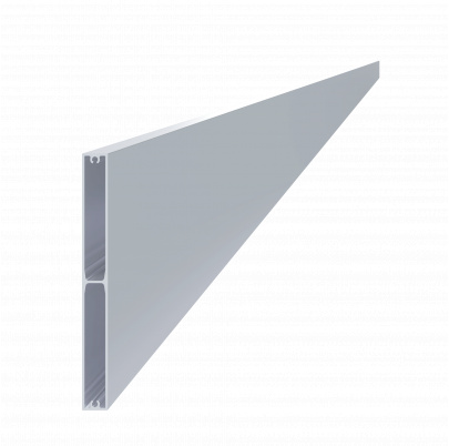 Profil 160x16mm, L-6000mm, hliník bez povrchovej úpravy